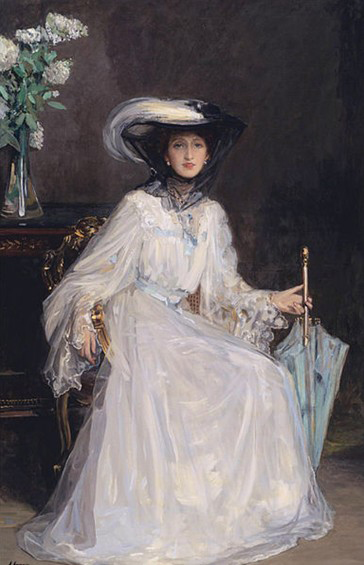Evelyn Farquhar, wife of Captain Francis Douglas Farquhar daughter of the John Hely-Hutchinson, 5th Earl of Donoughmore